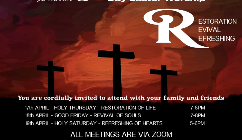 Invitation To Easter worship 2025